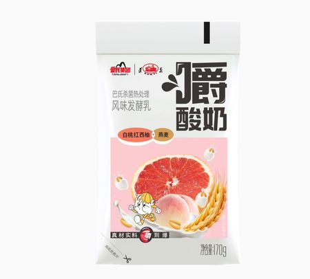 170g嚼酸奶（白桃红西柚＋燕麦）