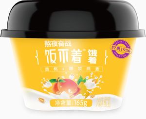 165g饭不着 黄桃+燕麦
