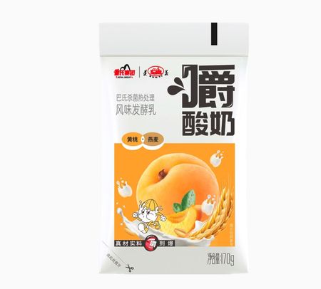 170g嚼酸奶（燕麦+黄桃)