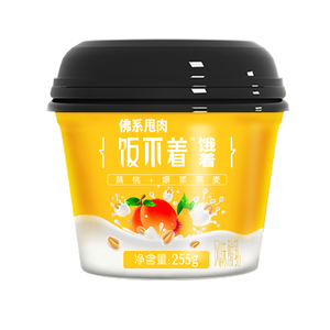 255g【6杯】饭不着黄桃爆浆燕麦风味酸乳